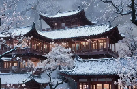 湖心亭小雪 - 光踪暖行