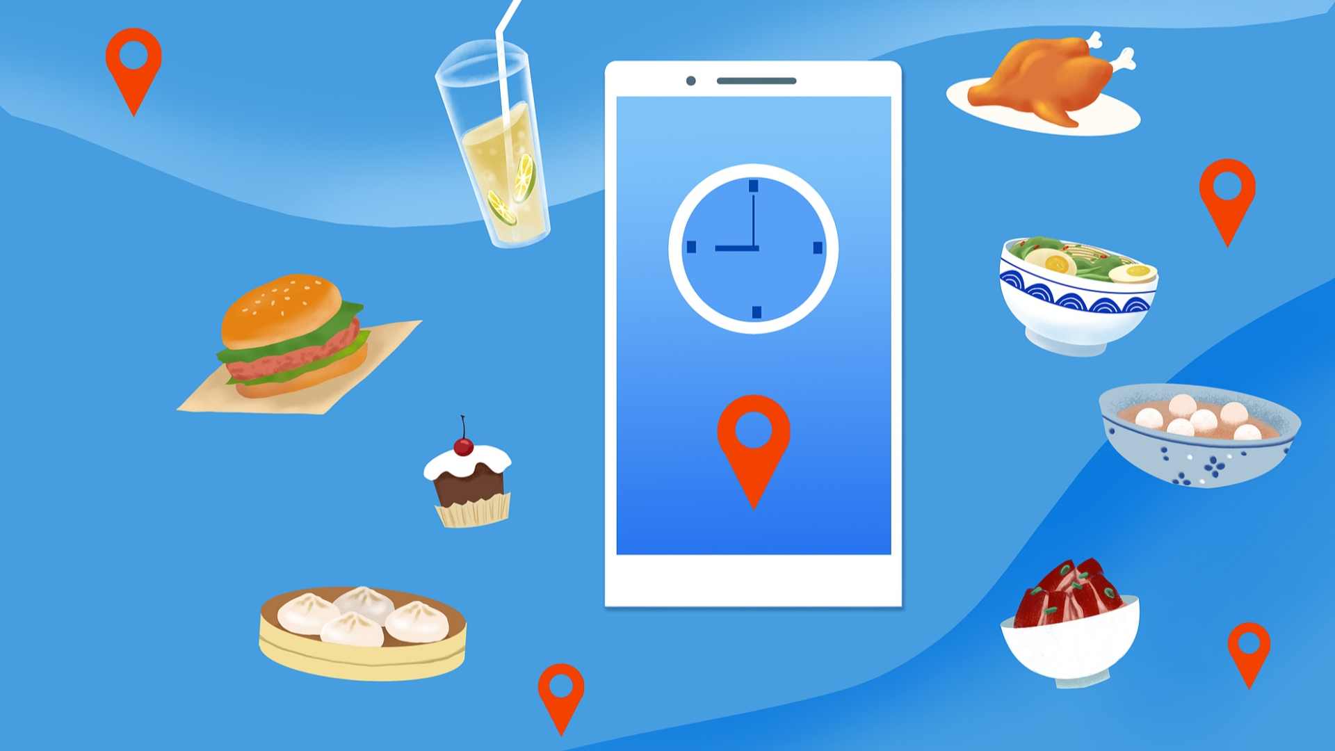 打开“飞行街景”可“一键探店” - 光踪暖行