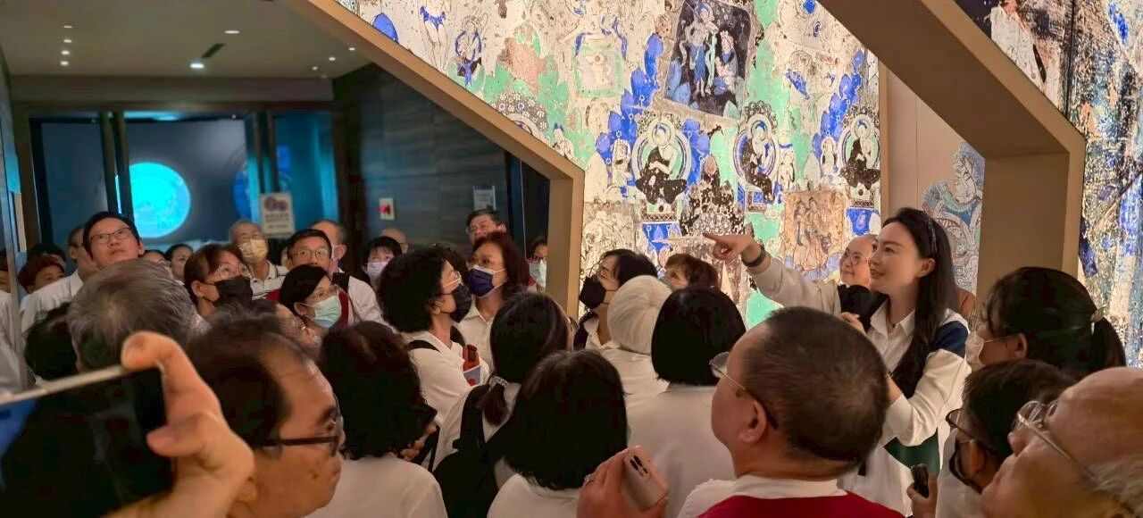 “华彩万象——石窟艺术沉浸体验”在佛光山佛陀纪念馆开展(图4) “华彩万象——石窟艺术沉浸体验”在佛光山佛陀纪念馆开展(图4)