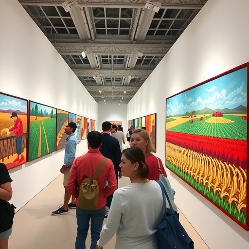 “大地绘彩——2025年农民画大展”在国博开幕(图6) “大地绘彩——2025年农民画大展”在国博开幕(图6)