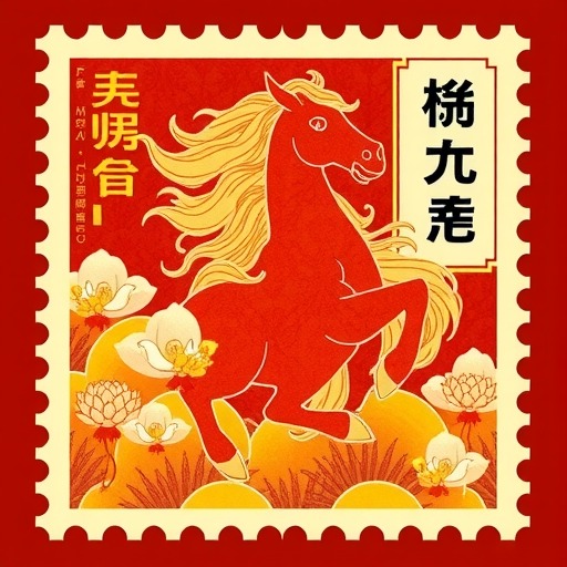 中国集邮推出多款马年生肖邮品(图2)