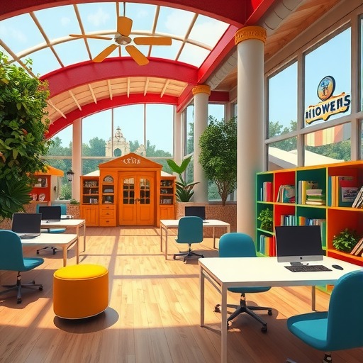 主题乐园“游园+自习” 年轻人开发新款自习室(图1)