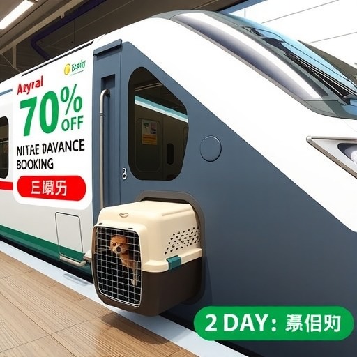 高铁宠物托运需至少提前2天预约 7折优惠价格(图1)