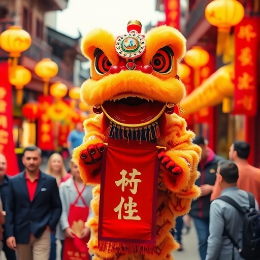 醒狮跃岁闹新春(图2)