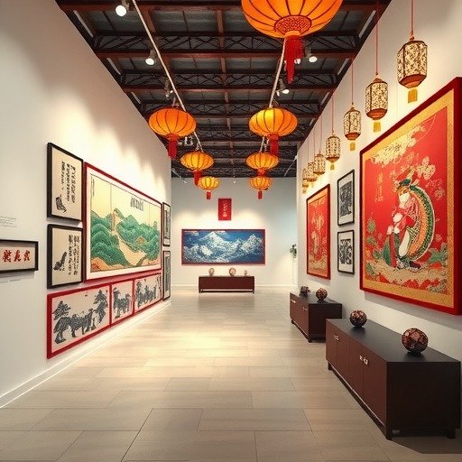 “迎春——绵竹年画中的年俗与新韵”主题展开幕(图3)