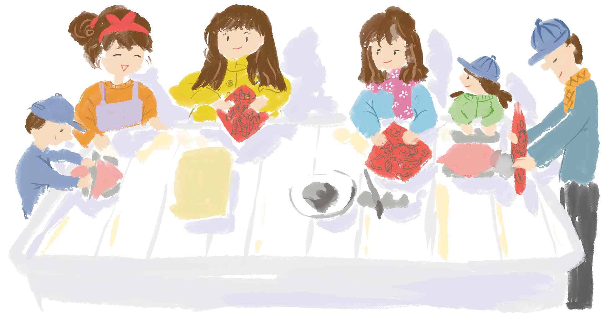 桃花坞作画(图1)