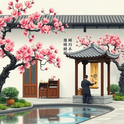 桃花坞作画(图1)