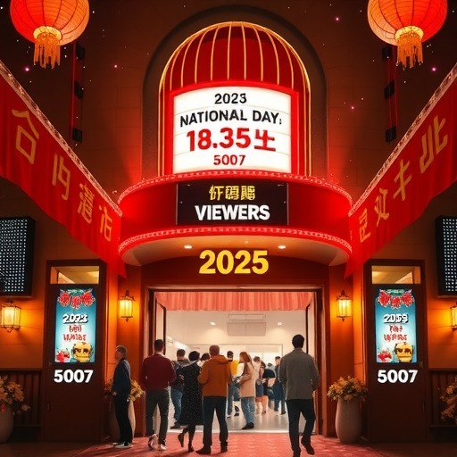 2025年国庆档电影票房18.35亿，观影人次5007万(图1)