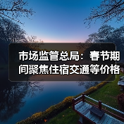 市场监管总局:春节期间聚焦住宿交通等价格变动(图2) 市场监管总局:春节期间聚焦住宿交通等价格变动(图2)
