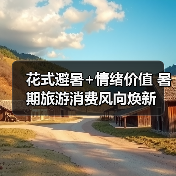 花式避暑+情绪价值 暑期旅游消费风向焕新(图1)