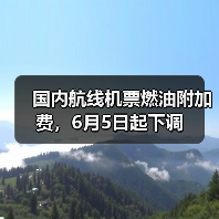 国内航线机票燃油附加费,6月5日起下调(图2) 国内航线机票燃油附加费,6月5日起下调(图2)