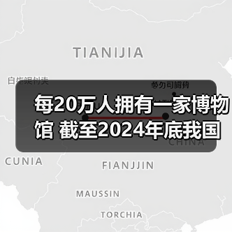 每20万人拥有一家博物馆 截至2024年底我国备案博物馆达7046家(图4) 每20万人拥有一家博物馆 截至2024年底我国备案博物馆达7046家(图4)