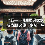 “五一”假期重识家乡成热潮 文旅“乡愁”中迎新机(图1) “五一”假期重识家乡成热潮 文旅“乡愁”中迎新机(图1)