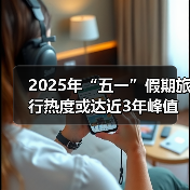 2025年“五一”假期旅行热度或达近3年峰值,用AI做规划成新潮(图4) 2025年“五一”假期旅行热度或达近3年峰值,用AI做规划成新潮(图4)