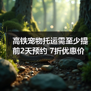 高铁宠物托运需至少提前2天预约 7折优惠价格(图4) 高铁宠物托运需至少提前2天预约 7折优惠价格(图4)
