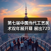 第七届中国当代工艺美术双年展开幕 展出720余件(套)精品(图2) 第七届中国当代工艺美术双年展开幕 展出720余件(套)精品(图2)