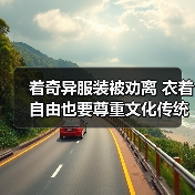 着奇异服装被劝离 衣着自由也要尊重文化传统(图4) 着奇异服装被劝离 衣着自由也要尊重文化传统(图4)