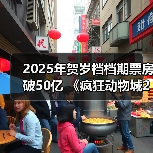 2025年贺岁档档期票房破50亿 《疯狂动物城2》《阿凡达3》《得闲谨制》分列前三(图4) 2025年贺岁档档期票房破50亿 《疯狂动物城2》《阿凡达3》《得闲谨制》分列前三(图4)
