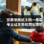 安徽淮南武王墩一号墓考古成果亮相国家博物馆(图1) 安徽淮南武王墩一号墓考古成果亮相国家博物馆(图1)