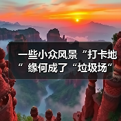 一些小众风景“打卡地”缘何成了“垃圾场”？(图2)