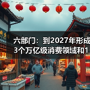 六部门:到2027年形成3个万亿级消费领域和10个千亿级消费热点(图2) 六部门:到2027年形成3个万亿级消费领域和10个千亿级消费热点(图2)