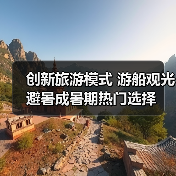 创新旅游模式 游船观光避暑成暑期热门选择 - 辰飞雨光踪暖行旅游资讯