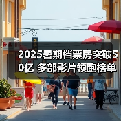 2025暑期档票房突破50亿 多部影片领跑榜单(图2) 2025暑期档票房突破50亿 多部影片领跑榜单(图2)