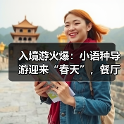 入境游火爆：小语种导游迎来“春天”，餐厅服务员上演川剧变脸 - 辰飞雨光踪暖行旅游资讯
