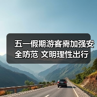 五一假期游客需加强安全防范 文明理性出行(图3) 五一假期游客需加强安全防范 文明理性出行(图3)