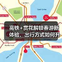 高铁+赏花解锁春游新体验，出行方式如何升级？(图4)