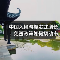 中国入境游爆发式增长：免签政策如何撬动市场复苏？ - 辰飞雨光踪暖行旅游资讯