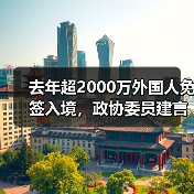 去年超2000万外国人免签入境，政协委员建言如何疏解入境游“堵点”(图4)