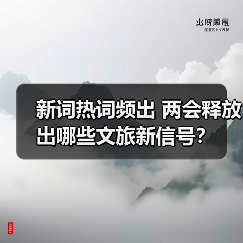 新词热词频出 两会释放出哪些文旅新信号？(图3)