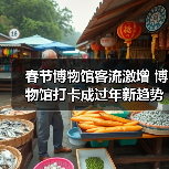 春节博物馆客流激增 博物馆打卡成过年新趋
