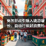 免签新政引爆入境游增长，自由行掀起消费热