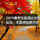 2025春节文旅活动全面启动，丰富供给促进消费(图2)