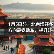1月5日起,北京增开多方向高铁动车,提升环京市郊通勤体验(图2) 1月5日起,北京增开多方向高铁动车,提升环京市郊通勤体验(图2)