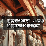 游客破600万!九寨沟如何实现40年新高?(图4) 游客破600万!九寨沟如何实现40年新高?(图4)