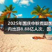 2025年国庆中秋假期国内出游8.88亿人次,国内出游总花费8090.06亿元(图2) 2025年国庆中秋假期国内出游8.88亿人次,国内出游总花费8090.06亿元(图2)