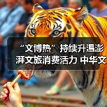 “文博热”持续升温澎湃文旅消费活力 中华文化魅力添彩“暑期经济”(图2) “文博热”持续升温澎湃文旅消费活力 中华文化魅力添彩“暑期经济”(图2)