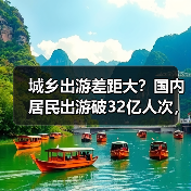 城乡出游差距大?国内居民出游破32亿人次,花费达3.15万亿(图3) 城乡出游差距大?国内居民出游破32亿人次,花费达3.15万亿(图3)