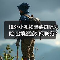境外小礼物暗藏窃听风险 出境旅游如何防范？(图2)