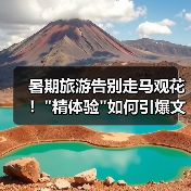 暑期旅游告别走马观花！精体验如何引爆文旅消费热潮？(图2)