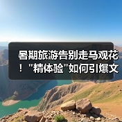暑期旅游告别走马观花！精体验如何引爆文旅消费热潮？(图4)