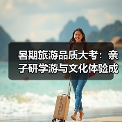 暑期旅游品质大考:亲子研学游与文化体验成新宠(图1) 暑期旅游品质大考:亲子研学游与文化体验成新宠(图1)