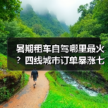 暑期租车自驾哪里最火?四线城市订单暴涨七成(图4) 暑期租车自驾哪里最火?四线城市订单暴涨七成(图4)
