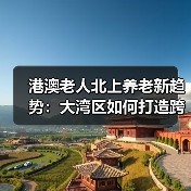 港澳老人北上养老新趋势:大湾区如何打造跨域养老新生态?(图2) 港澳老人北上养老新趋势:大湾区如何打造跨域养老新生态?(图2)