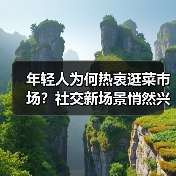 年轻人为何热衷逛菜市场?社交新场景悄然兴起(图2) 年轻人为何热衷逛菜市场?社交新场景悄然兴起(图2)