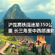 沪昆高铁提速至350公里 长三角至中西部通勤时间大幅缩短(图3) 沪昆高铁提速至350公里 长三角至中西部通勤时间大幅缩短(图3)