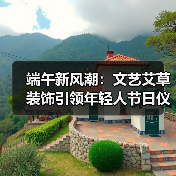 端午新风潮：文艺艾草装饰引领年轻人节日仪式感(图2)